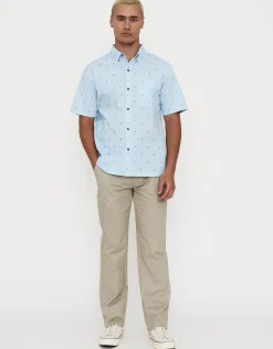 Azura Short Sleeve Shirt in Ecru