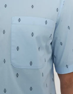 Azura Short Sleeve Shirt in Ecru