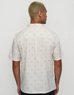 Azura Short Sleeve Shirt in Ecru