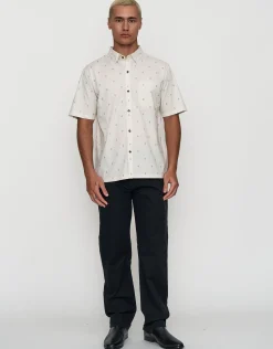 Azura Short Sleeve Shirt in Light Blue