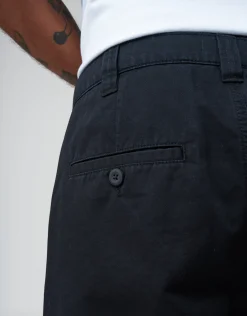 Baggy Double Pleated Pants in Black