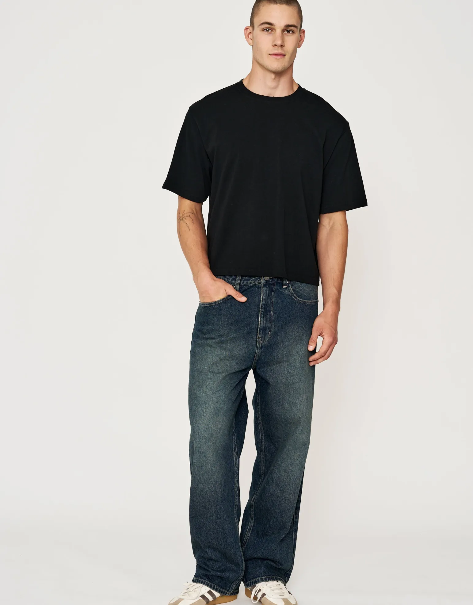 Baggy Fit Jeans in Blue