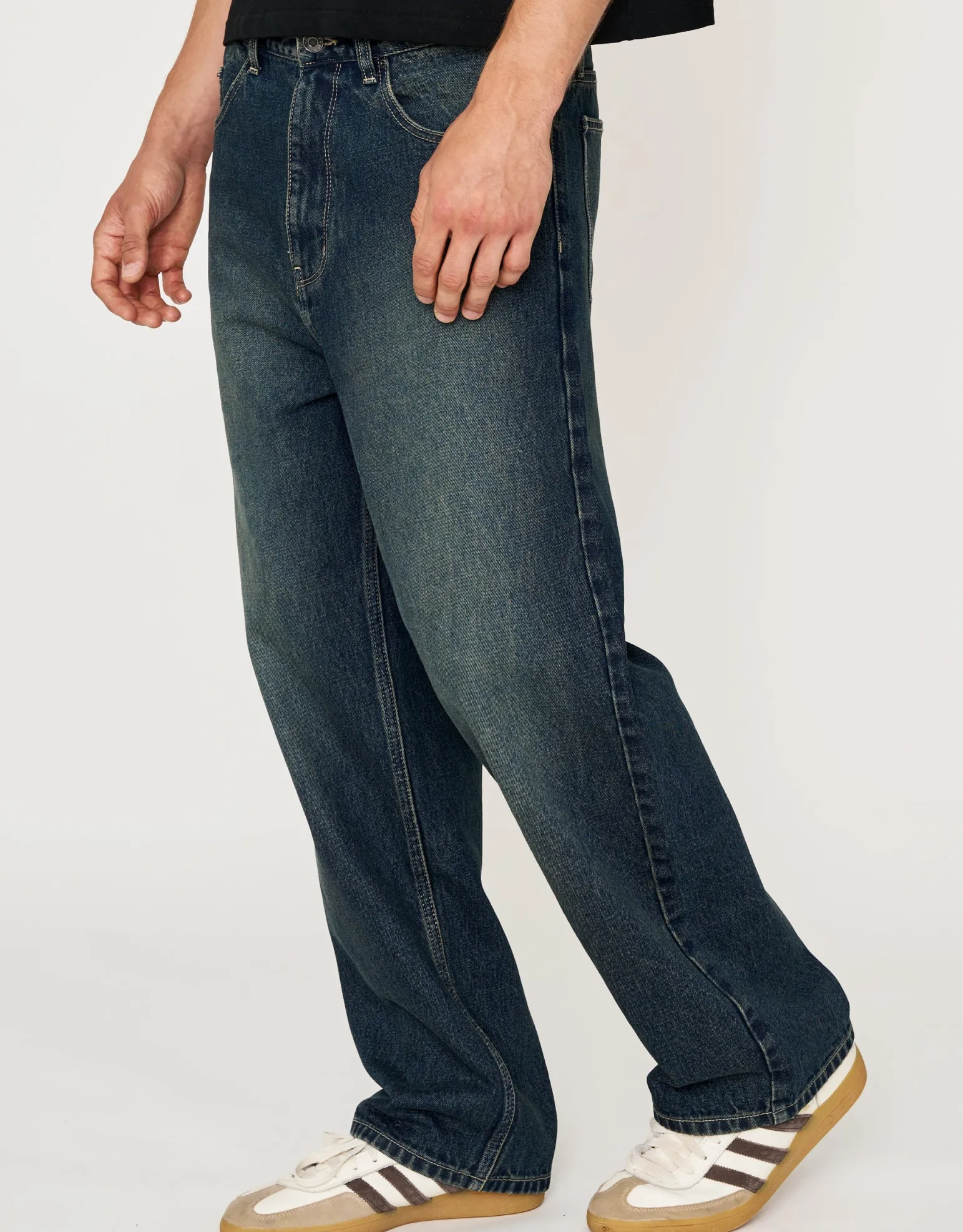 Baggy Fit Jeans in Blue