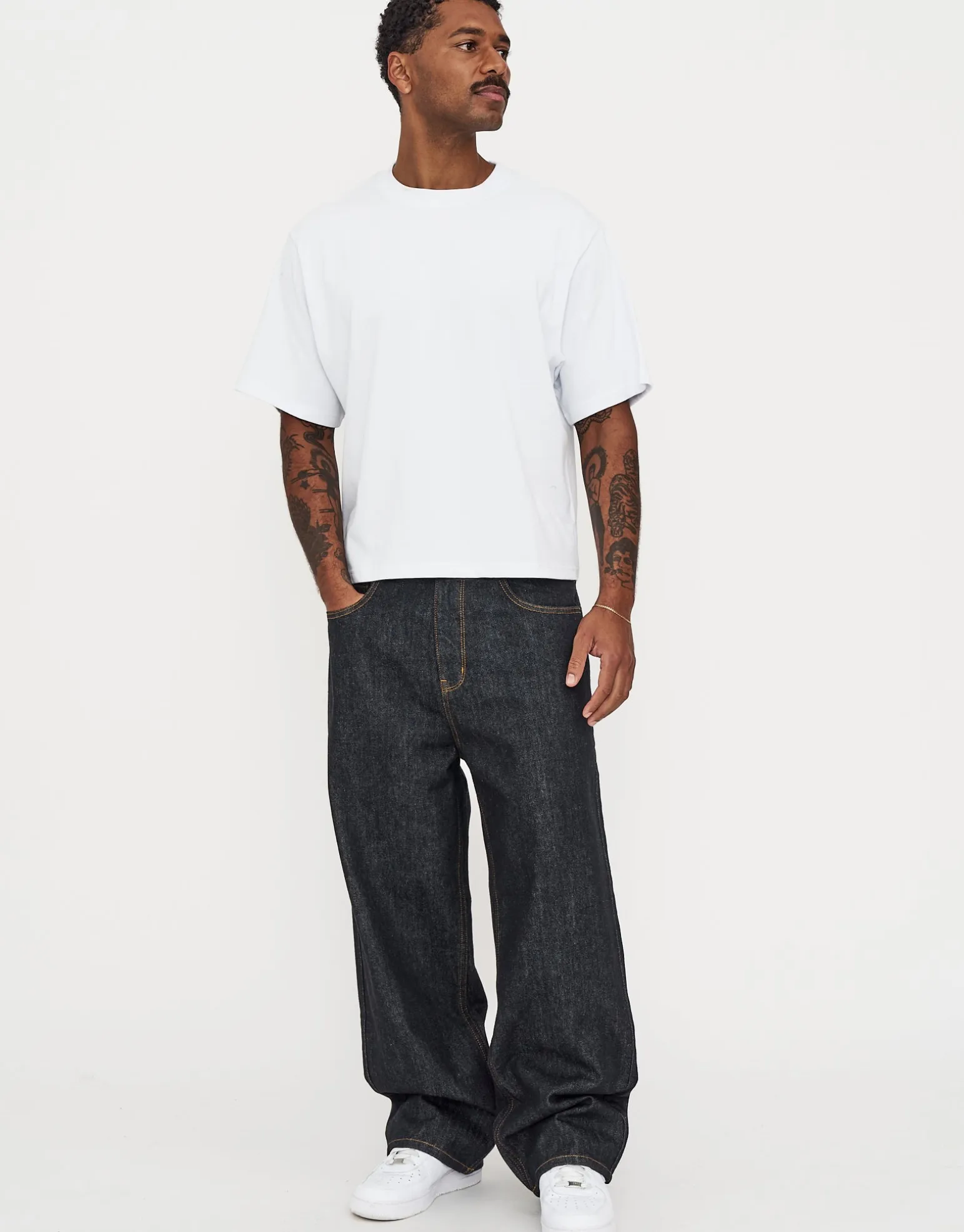Baggy Fit Jeans in Blue