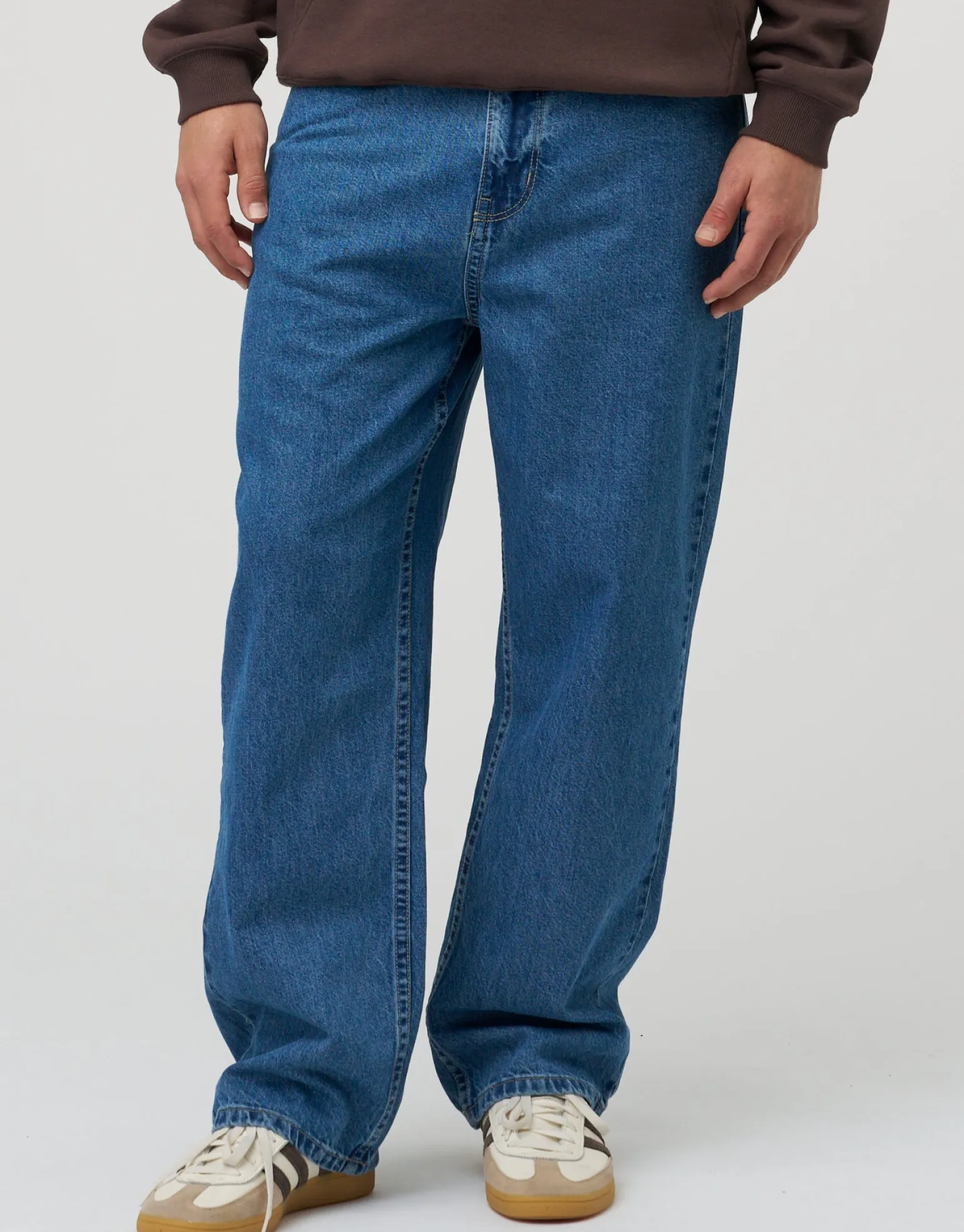 Baggy Fit Jeans in Blue
