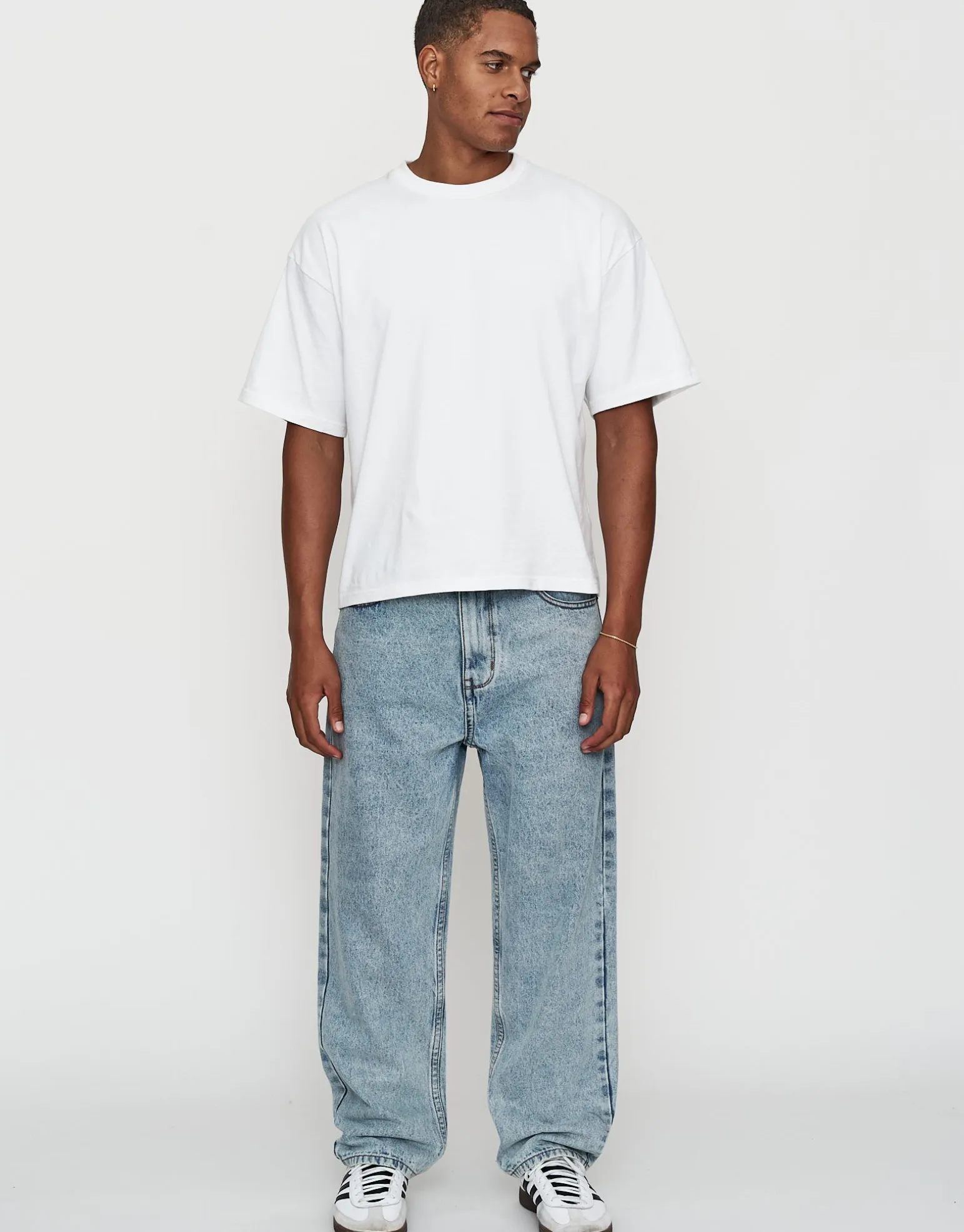Baggy Fit Jeans in Blue
