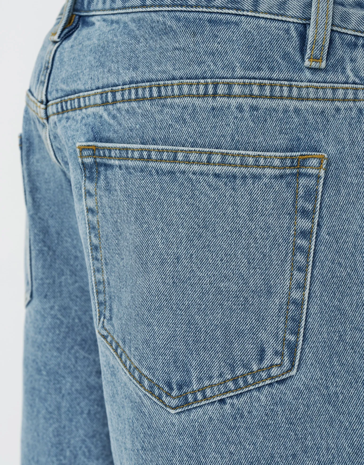 Baggy Fit Jorts in Dark Raw