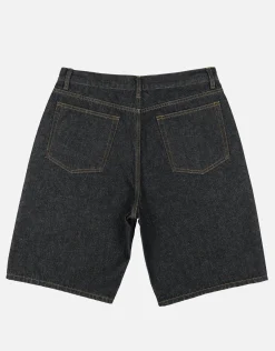 Baggy Fit Jorts in Fossil Wash