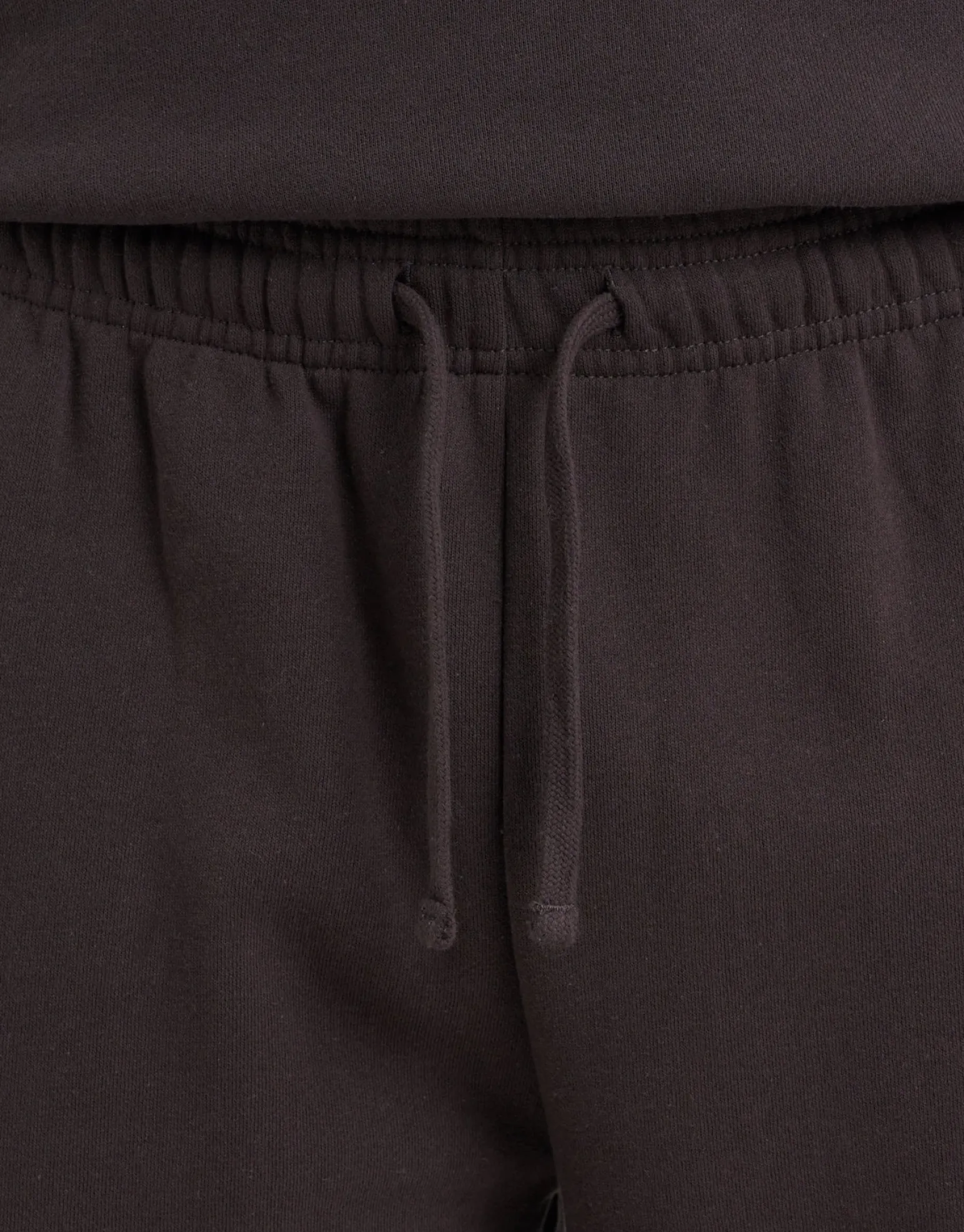 Baggy Leisure Club Cuffed Track Pants in Black