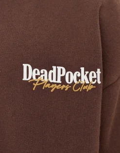 8 Ball Pool Oversized Hoodie in Bitter Brown