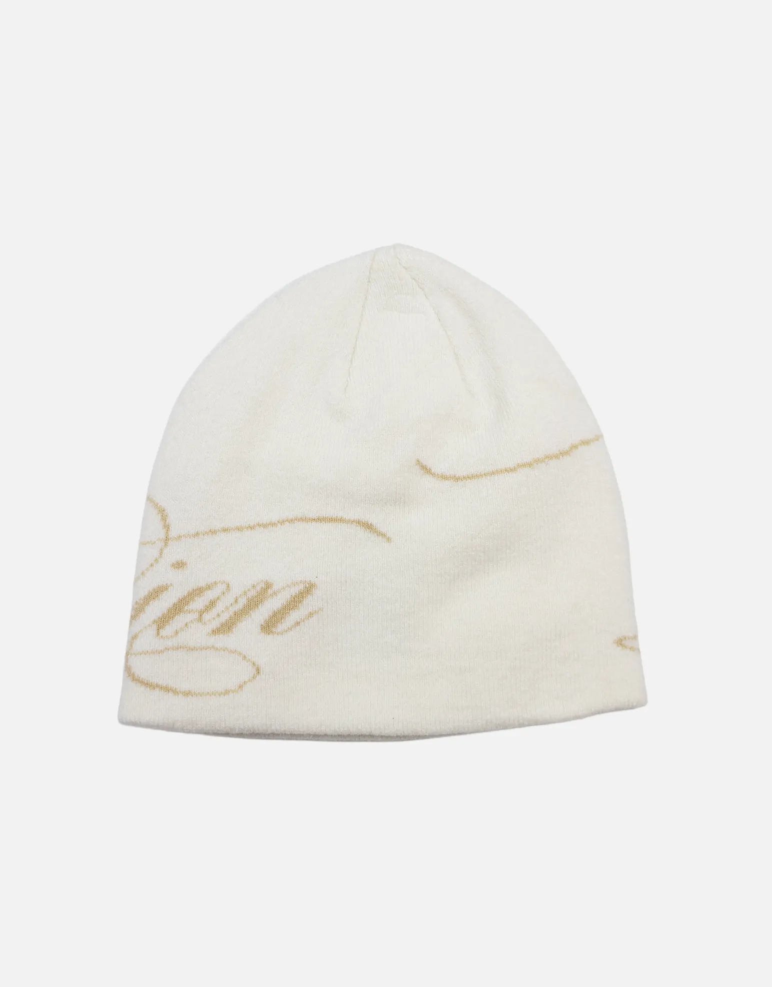 Barbed Skull Beanie in Charcoal