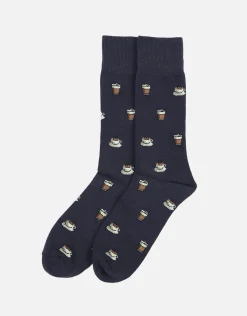 BBQ Dress Socks in Black