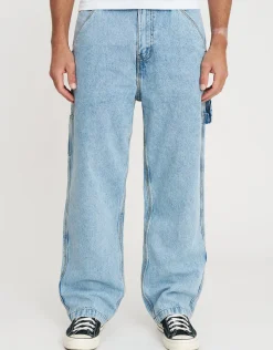 Carpenter Baggy Fit Jeans in Blue Fade