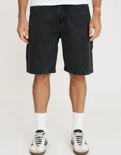 Carpenter Relaxed Fit Jorts in Blue Fade