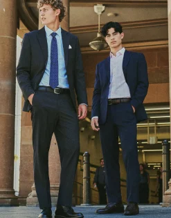 Charcoal Check Slim Fit Suit Trousers in Charcoal
