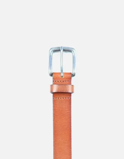 Charlie PU Leather Belt in Black