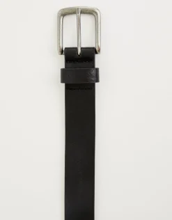 Charlie PU Leather Belt in Rust