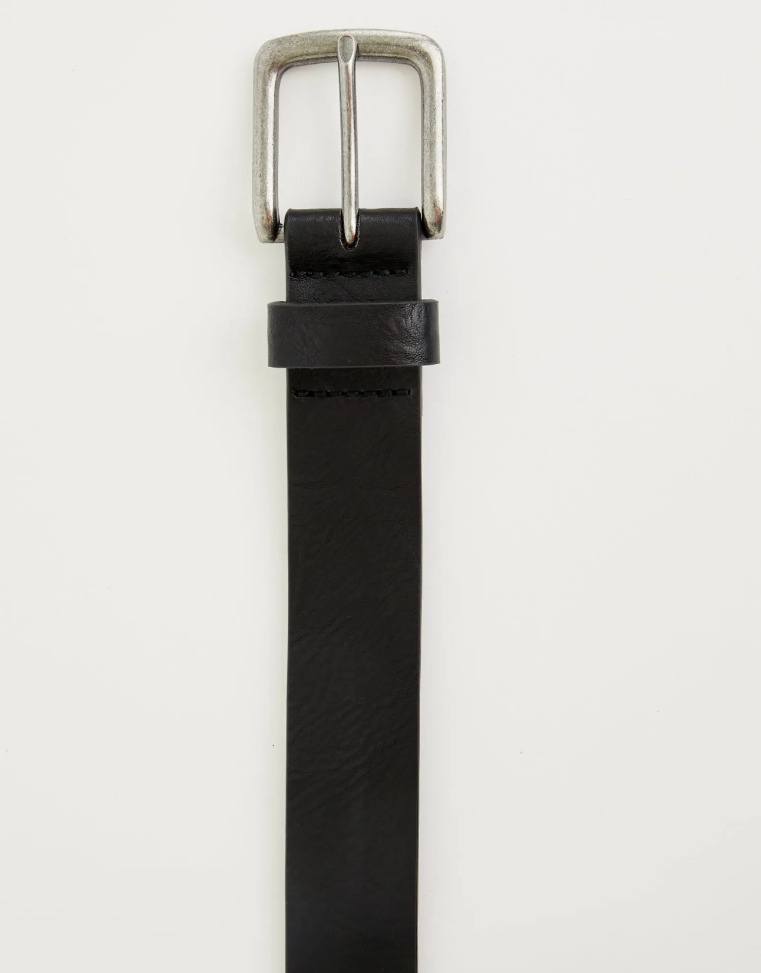 Charlie PU Leather Belt in Rust