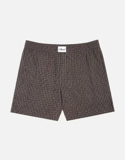 Check Boxers in Green