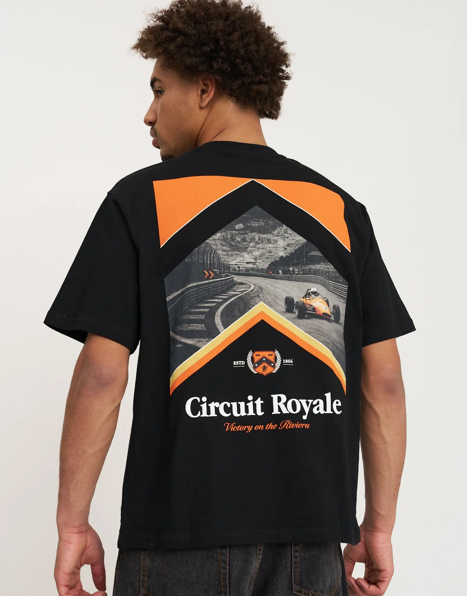 Circuit Royale Tee in Black
