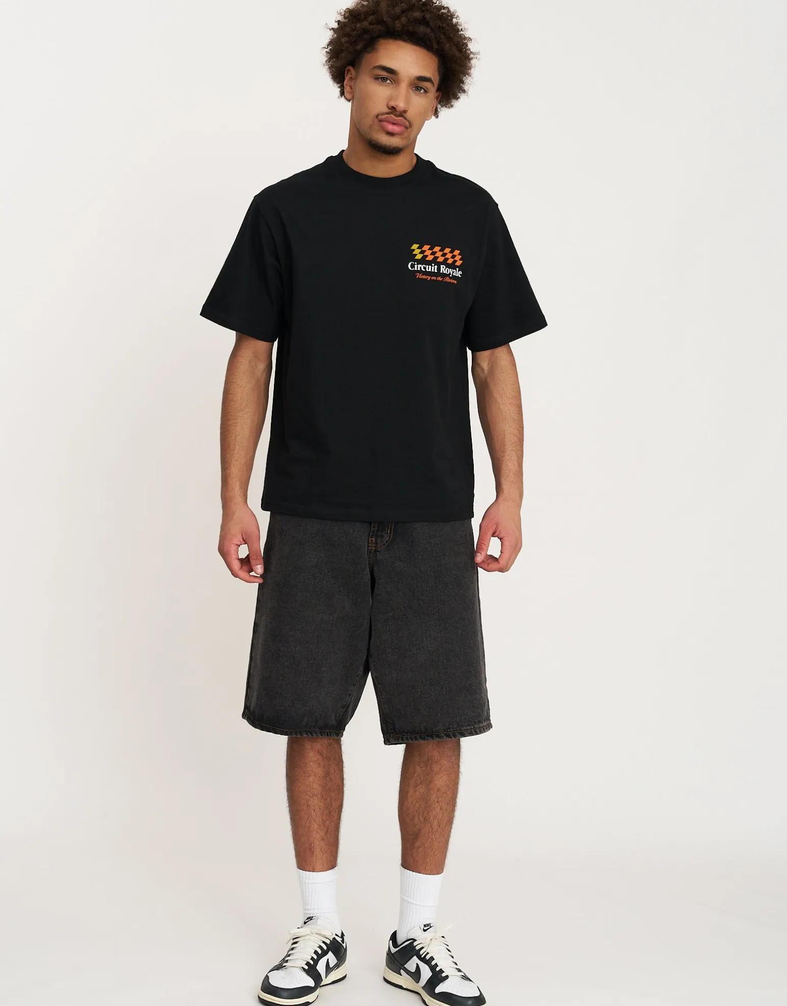 Circuit Royale Tee in Black