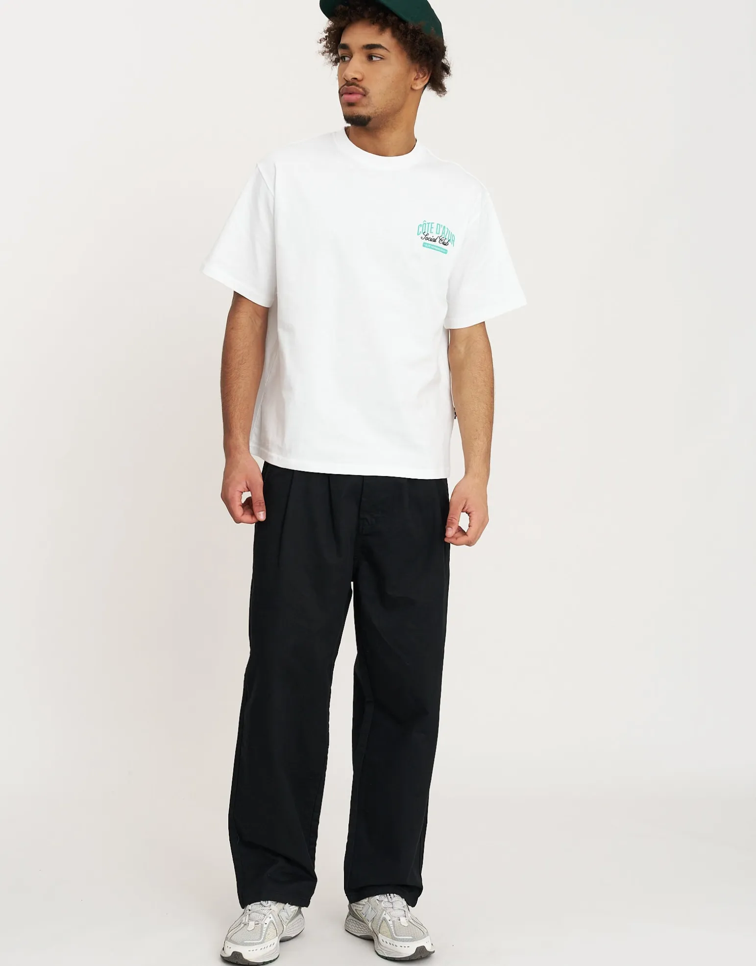 Cote D'Azur Tee in Blanc