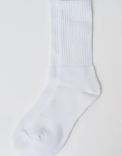 Crew Sport Socks in Dark Ecru