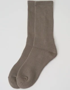 Crew Sport Socks in Grey Marle
