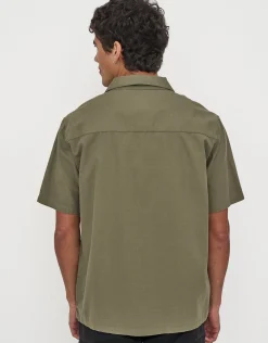 Cromwell Short Sleeve Shirt in Slate