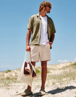 Cromwell Short Sleeve Shirt in Khaki