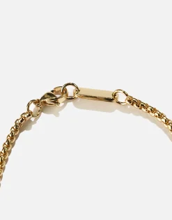 Cross Pendant Chain in Gold