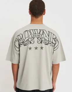 Crowned Legacy Box Fit T Shirt in Black