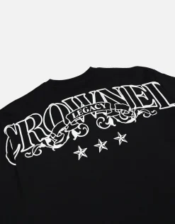 Crowned Legacy Box Fit T Shirt in Moon