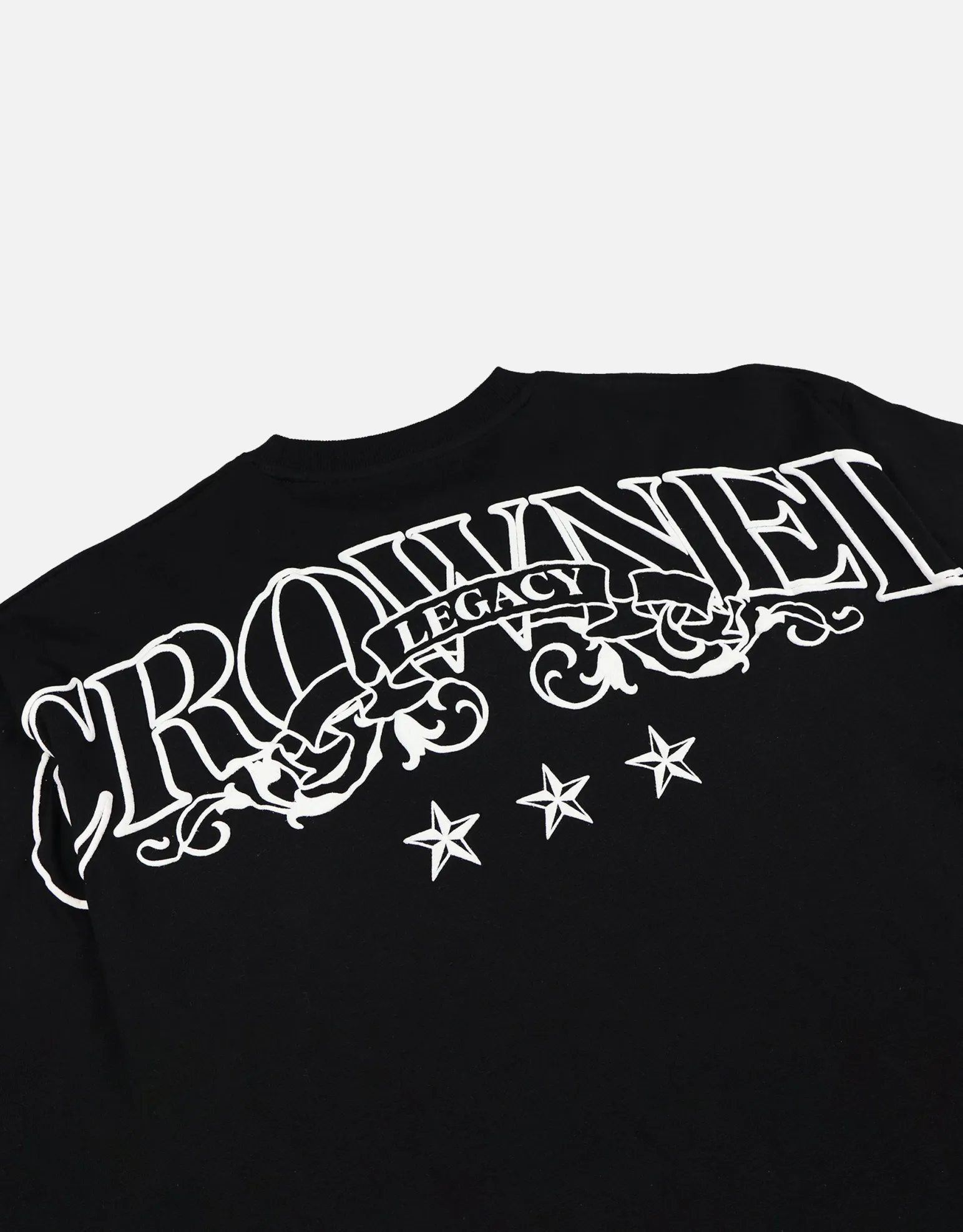 Crowned Legacy Box Fit T Shirt in Moon
