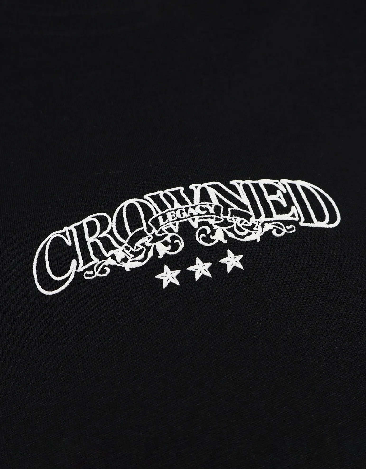 Crowned Legacy Box Fit T Shirt in Moon