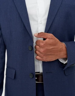Dalston Slim Fit Suit Jacket in Navy