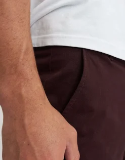 Delta Standard Fit Chinos in Chocolate