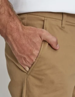 Delta Standard Fit Chinos in Chocolate