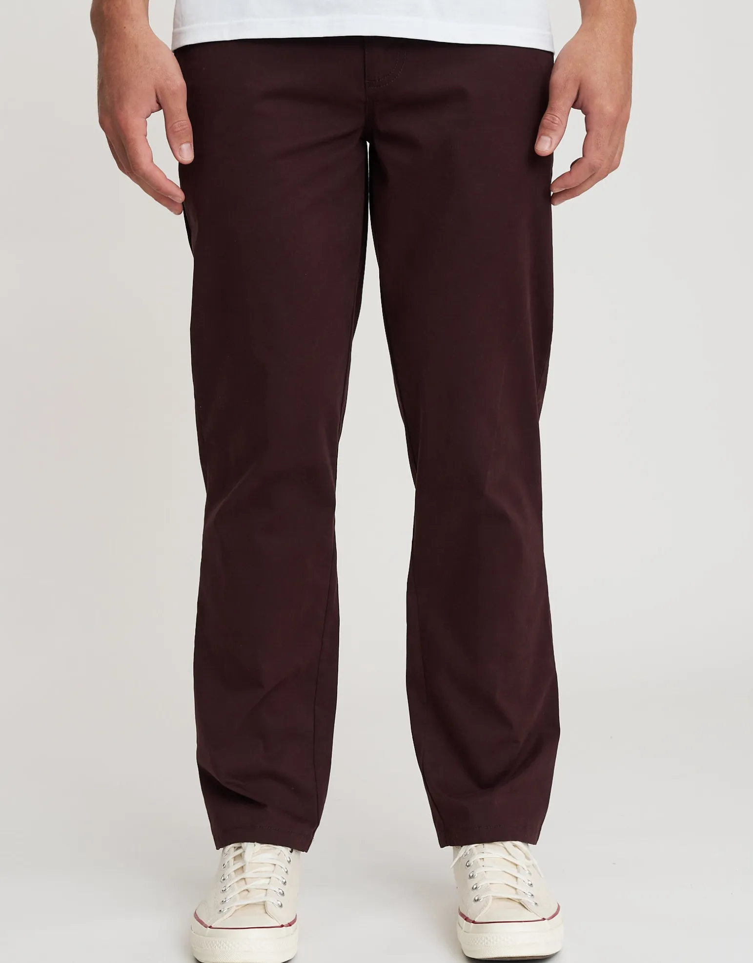 Delta Standard Fit Chinos in Stone
