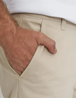 Delta Standard Fit Chinos in Stone