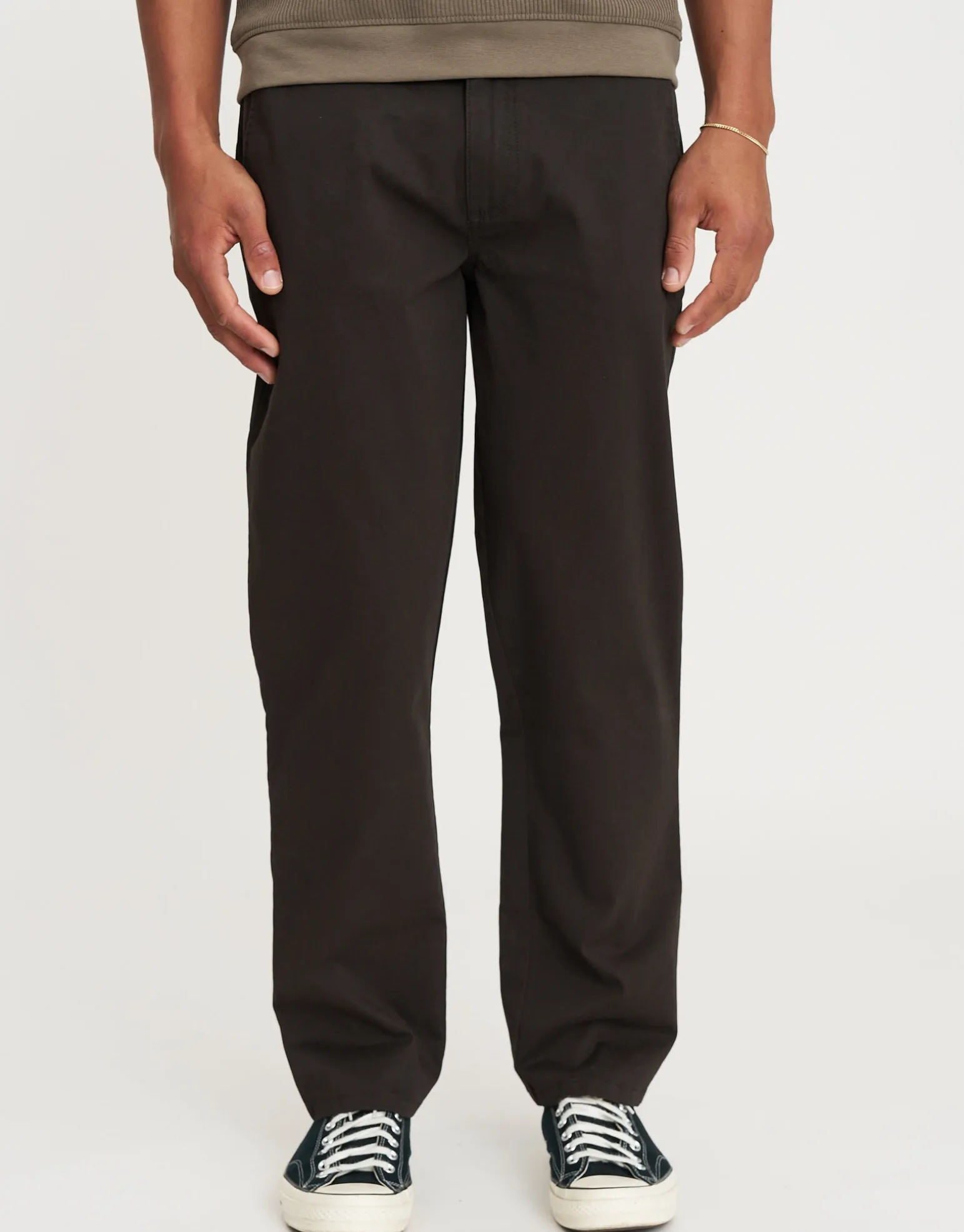Delta Standard Fit Chinos in Tan