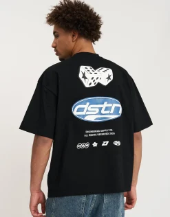 Dice Box Tee in Pink Glow