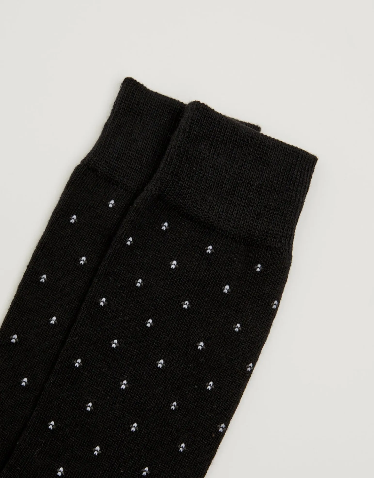 Ditsy Dress Socks in Navy