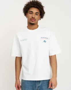 Drift Mode Box Tee in Blanc