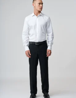 Easy Care Dress Shirt in Black