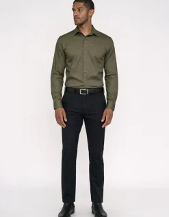 Easy Care Dress Shirt in Khaki
