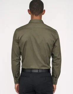 Easy Care Dress Shirt in White