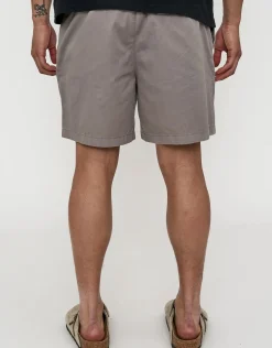 Easy Elastic Waist Shorts in Sand