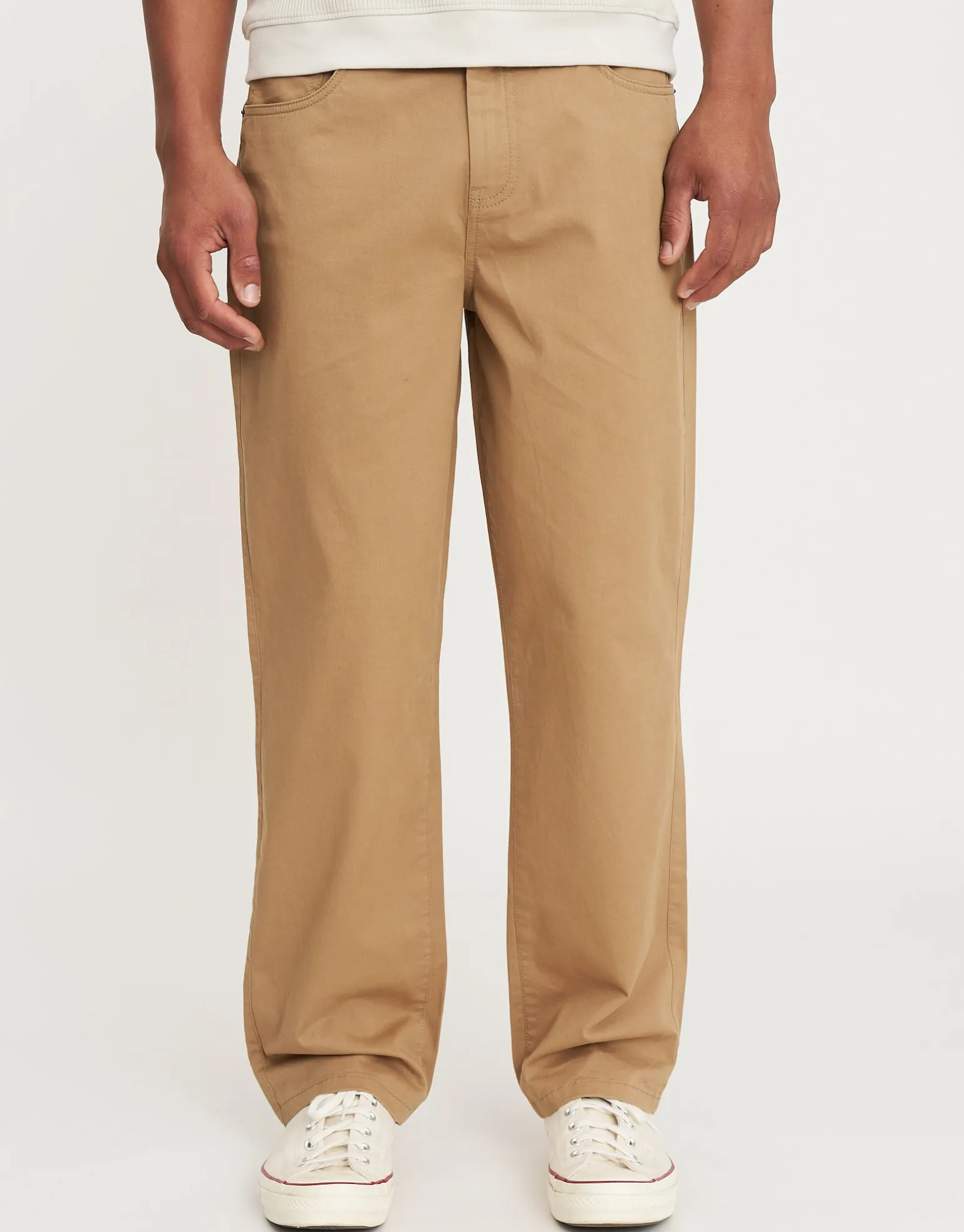 Easy Fit Chinos in Black