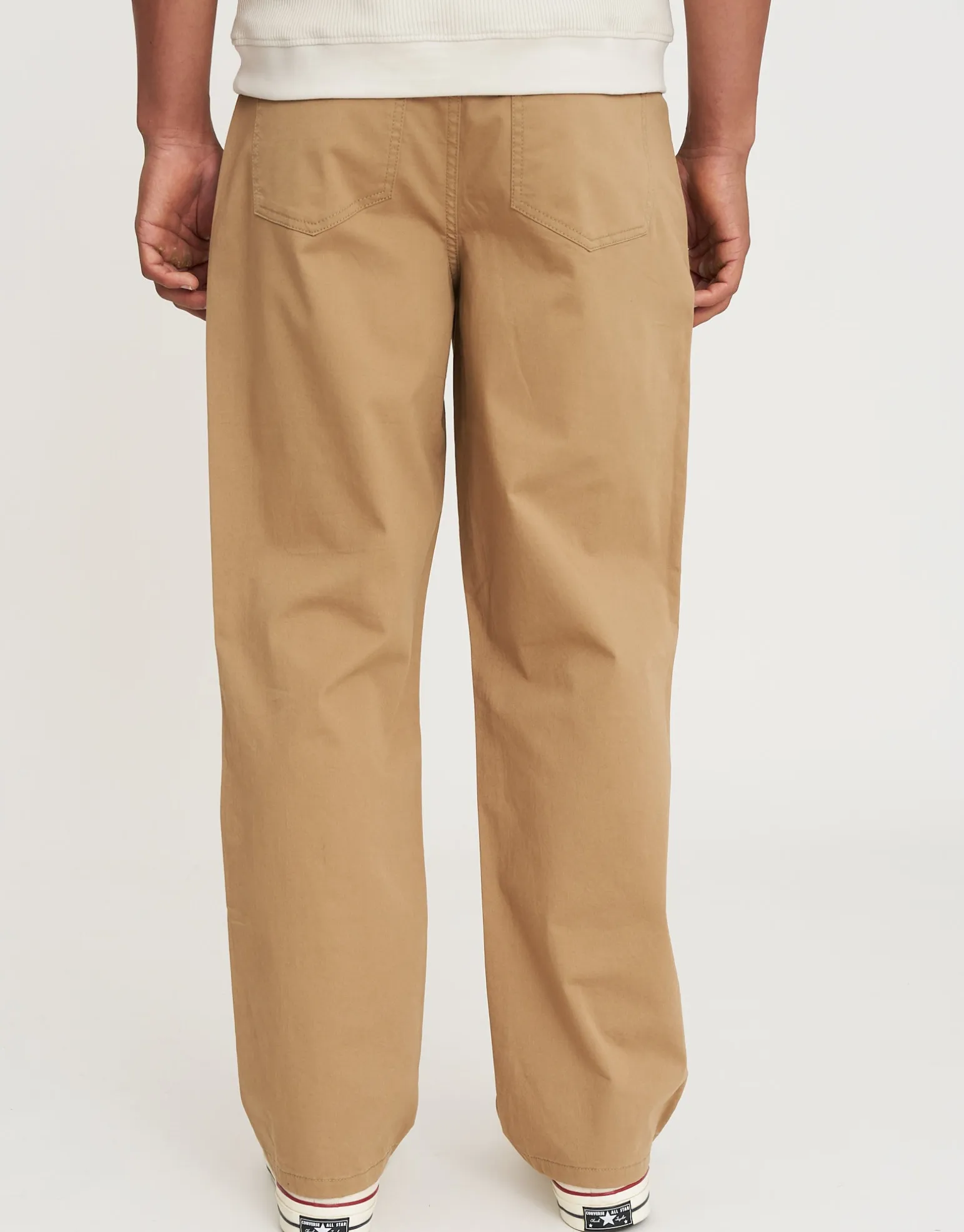 Easy Fit Chinos in Black